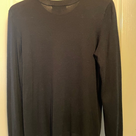 Marled Black Heart Sweater - Picture 2 of 3